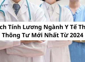 Cách Tính Lương Ngành Y Tế Theo Thông Tư Mới Nhất Từ 2024